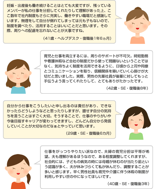 【経験談】働き続けるために必要なことは?